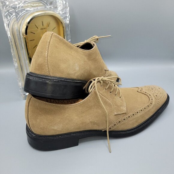 Kenneth Cole Reaction Other - Kenneth Cole Reaction Savvy 2012 Suede Men's Shoes Size 10 Beige W/ Stretchers